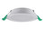 Comet 23W White Tricolour Downlight