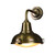 Conrad Antique Brass Outdoor Wall Lamp