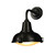 Conrad Classic Black Outdoor Wall Lamp