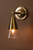 Orleans Antique Brass Cone Shade Wall Lamp-1