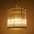 Dawson Nickel Glass Cylindrical Pendant-2