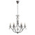 Rosemont 6 Light Chrome Candelabra Chandelier