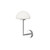 Orb Chrome Long Arm Dome Wall Light