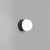 Orb Sur Mini Iron Wall Light-8