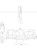 Parlour Lite Black Elong Amber Glass Pendant Light-4