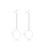 Parlour Old Brass Curve Clear Glass Pendant-3