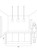 Parlour Old Brass Curve Clear Glass Pendant-4