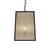 Dover Old Bronze Frosted Glass Lantern Pendant