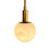 Pauline Gold Round Marble Pendant-2