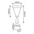 Claire Solar Pillar Light with Motion Sensor