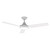 Axis White 48 DC Ceiling Fan with LED Light