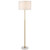 Plato Antique Gold Minimalist Floor Lamp