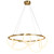 Felicity Brass Ring Freeform Pendant Light