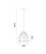 Abilene Champagne Gold Ellipse Tiled Pendant-3