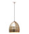 Abilene Champagne Gold Ellipse Tiled Pendant