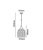 Kansas Copper Plated Ellipse Pendant Light-3