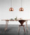 Kansas Copper Plated Wine Glass Pendant Light-2