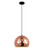 Kansas Copper Plated Wine Glass Pendant Light