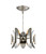 Santorini Chrome Steel Pendant Chandelier