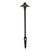 Caleb Rustic Brass Garden Spike Light