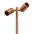 Mirasol Polished Copper Double Spot Spike Light