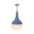 Harford Blue Heron and Polished Nickel Chandelier