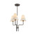 Tripp Bronze Hang Chandelier