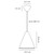 Nono Conical Black Pendant Light-7