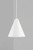 Nono Conical White Pendant Light-11