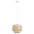 Hettonle Natural Woven Wood Pendant