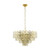 Calmeilles Brass Crystal Pendant Light