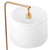 Maverick White and Gold Floor Lamp-4