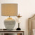Sochi Grey Earth Ceramic Table Lamp-1