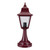 Paris Burgundy Lantern Pillar Light