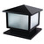 Kris Black Outdoor Pillar Light