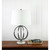 Venti Brushed Chrome Metal and Marble Table Lamp-2