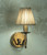 Stanford 1 Light Brass Wall Lamp - Shimmer Grey-1