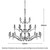 Stanford 21 Light Candle Brass Chandelier-2