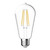 7.5W Straight Tapered Clear Daylight E27 ST64 LED Bulb