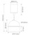 Moon White Modern Tube Pendant-1