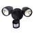 Muro Pro Black LED Exterior Twin Spotlight with Sensor
