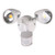 Muro Pro White LED Exterior Twin Spotlight with Sensor