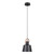 Strap Matt Black Feature Pendant Light