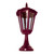 Chester Burgundy Lantern Pillar Light