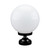 Siena Black Short Sphere Pillar Light