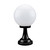 Siena Traditional Black Sphere Pillar Light-1