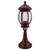 Vienna Burgundy Lantern Pillar Light-1