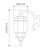 Vienna Curved Arm Green Down Wall Light-2
