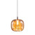 Cubie Amber Crystal LED Pendant