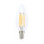 4W Clear Filament Candle Cool Daylight E12 LED Bulb